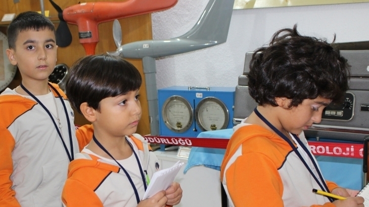 Eryaman Okyanus Koleji İlkokul Kademesi 3. Sınıf öğrencileri Meteoroloji Müzesinde