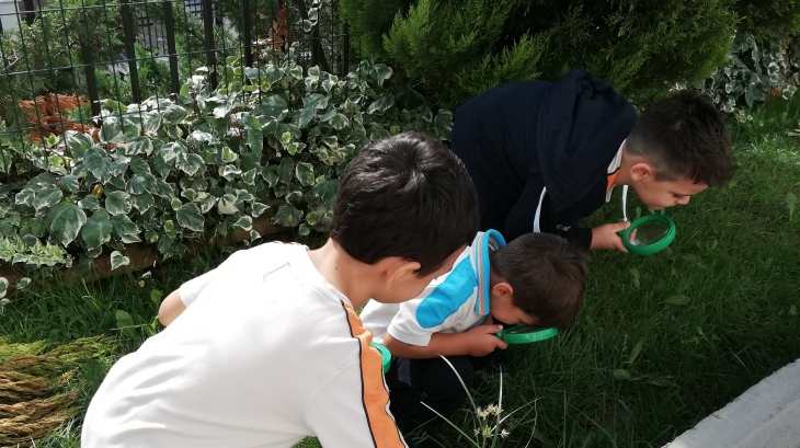 Halkalı Okul Öncesi Gökkuşağı Grubu Fen Etkinliğinde