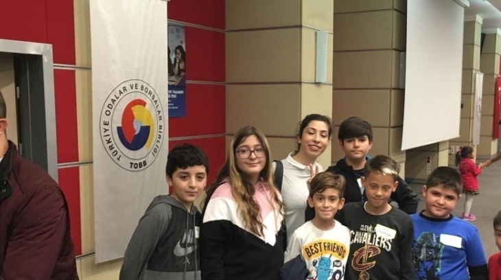 İncek Okyanus Koleji Öğrencileri Ankara Üreten Festivali'ne Katıldı.