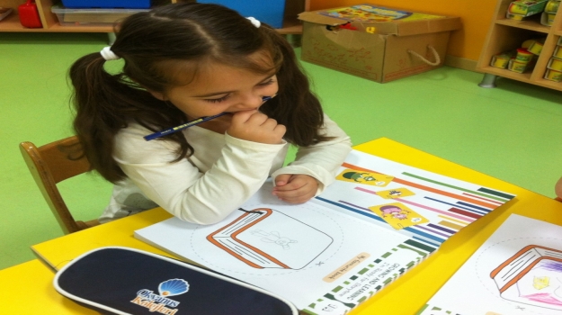 Bahçeşehir Okul Öncesi Öğrencileri İngilizce Kitaplarına Merhaba Dedi