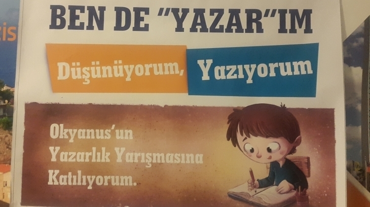 Kemerburgaz Okyanus Kolejinde Minik Yazarlar iş Başında