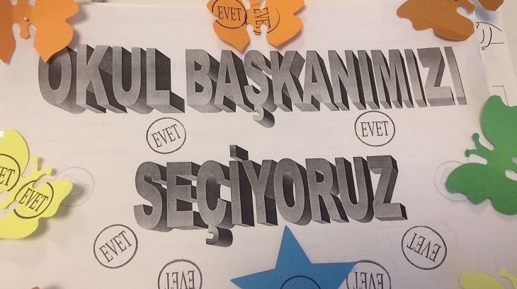 Okul Öğrenci Başkan Seçimlerimiz Tamamlandı