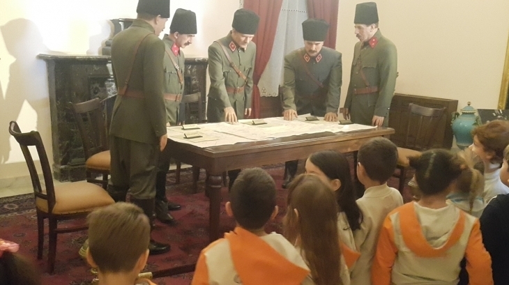 Mavişehir Okyanus Koleji Okul Öncesi Öğrencileri Atatürk Müzesini Ziyaret Etti