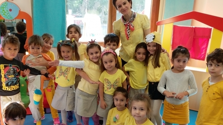 Mimarsinan Okyanus Koleji Okul Öncesi Yıldızlar Grubu Türkçe Etkinliğinde
