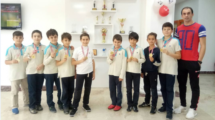 Ortaokul Kademesi Sınıflar Arası Futbol Turnuvaları Sonuçlandı