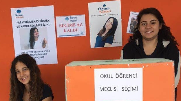 Sancaktepe Okyanus Anadolu Lisesinde Okul Meclis Başkanlığı Seçimi Yapıldı