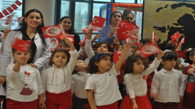 Sancaktepe Okyanus Okul Öncesi'nde 29 Ekim Cumhuriyet Bayramı Töreni