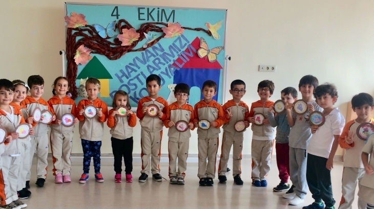 Sancaktepe Okyanus Koleji Okul Öncesi Yıldızlar Grubu Öğrencileri Türkçe Dil ve Sanat Etkinliğinde