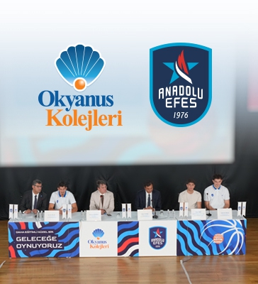 Anadolu Efes Spor Kulübü ve Okyanus Kolejleri Arasındaki İş Birliği 4 Yıl Daha Uzatıldı