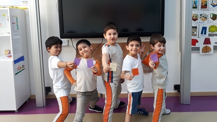 Bahçeşehir Okyanus Koleji İlkokulu 1-D Sınıfı Öğrencileri Türkçe Dersinde