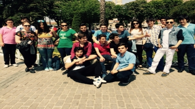 Güneşli Okyanus Koleji Öğrencileri İstanbul Turunda