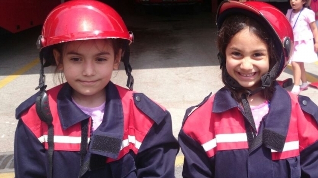 Halkalı Okyanus Okul Öncesi Öğrencileri Bakırköy İtfaiyesine Ziyarete Gitti