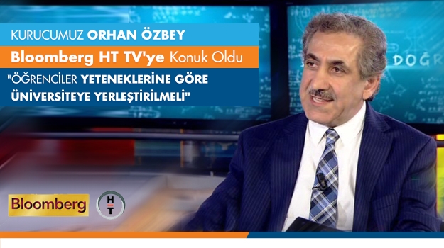 Orhan Özbey Bloomberg HT TV'ye Konuk Oldu