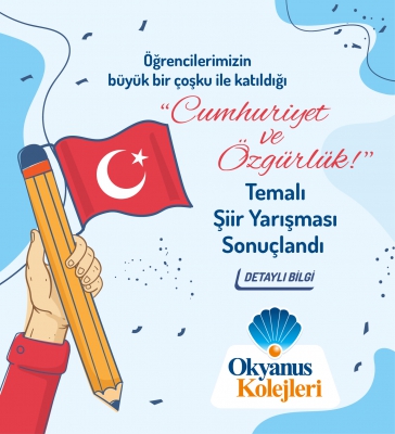 29 Ekim ''Cumhuriyet ve Özgürlük'' Temalı Şiir Yarışması Sonuçları