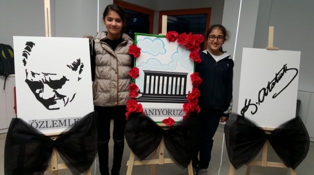 Beylikdüzü Okyanus Koleji Ortaokul Öğrencilerinin Atatürk Sergisi