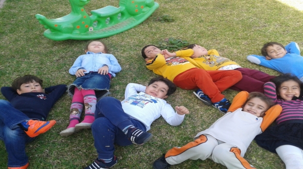 Adana Okyanus Koleji Anaokulu Yıldızlar Grubunun Bahçe Keyfi
