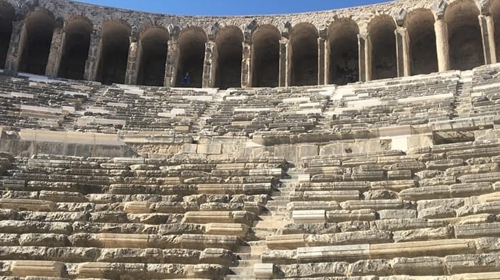 Aspendos Antik Tiyatrosu Ziyareti...