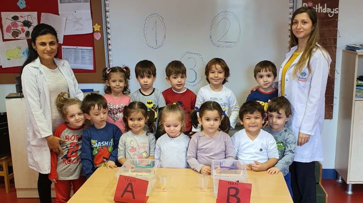 Ataşehir Okul Öncesi Çiçekler Grubu Bütünleştirilmiş Oyun ve Fen Etkinliğinde