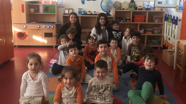 Ataşehir Okul Öncesi Deniz Yıldızı Grubu Fun with English Etkinliğinde