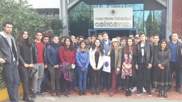 Ataşehir Okyanus Koleji 11.ve 12. Sınıf Fen Lisesi Öğrencileri Yıldız Teknik Beşiktaş Kampüsünde