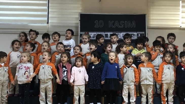 Avcılar Okul Öncesi Öğrencilerimiz Atatürk’ü Anma Etkinliğinde