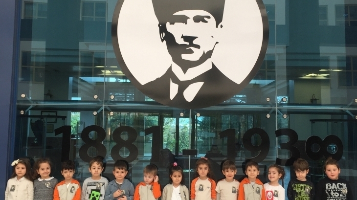 Bahçeşehir B  Grubu  “10 Kasım Atatürk’ü Anma Töreni”nde
