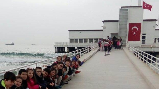 Bahçeşehir Okyanus 1.Sınıf ve 3.Sınıf Öğrencileri Florya ATATÜRK Deniz Köşkü'nü Ziyaret Etti