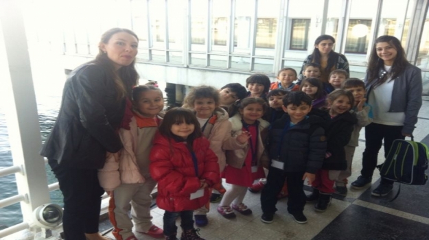 Bahçeşehir Okyanus Koleji Anaokulu Öğrencileri Florya Atatürk Köşkü'nde