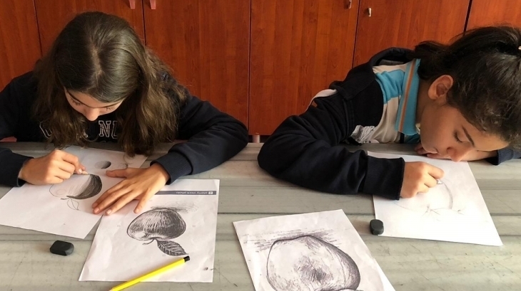 Bahçeşehir Okyanus Koleji Ortaokul Kademesi Öğrencilerimiz Yetenek Dersindeler