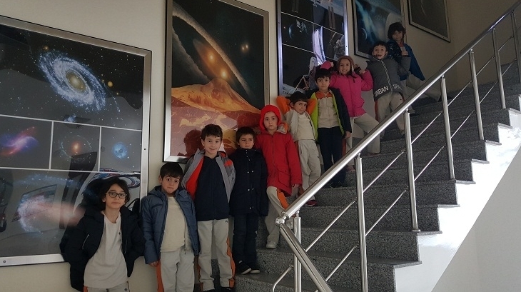 Üstün Zekâlılar ve Yetenekliler İlkokulu 2-E Sınıfı “UZAY Bilimleri Araştırma Merkezi” Gezisinde