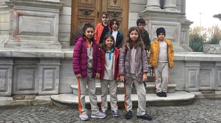 Bahçeşehir Okyanus Koleji Üstün Zekâlılar Ve Yetenekliler İlkokulu 4-D Sınıfı Dolmabahçe Sarayı’na Gittiler.
