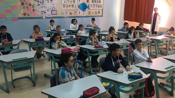 Bahçeşehir Üstün Zekâlılar ve Yetenekliler Okulu 5-D Sınıfı Öğrencileri Lösemi Haftası Dolayısıyla Farkındalık Yaratıyor