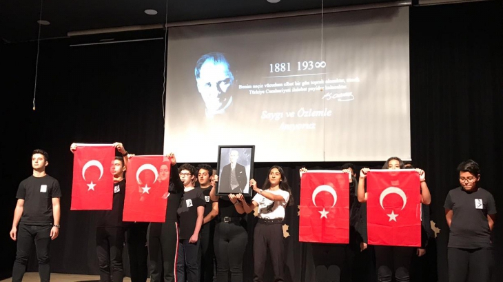 Bayrampaşa Okyanus Koleji 10 Kasım ATATÜRK'ü Anma Töreni