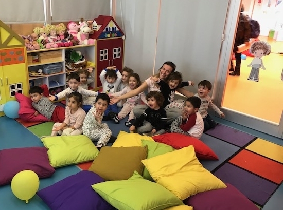 Beykent Okyanus Koleji Okul Öncesi Çiçekler Grubu Pijama Partisinde