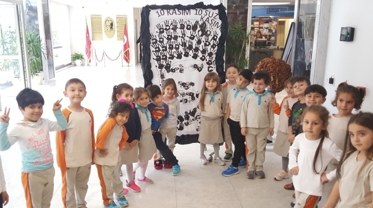 Beykent Okyanus Koleji Okul Öncesi Güneş  Grubu Öğrencileri Sanat Etkinliğinde