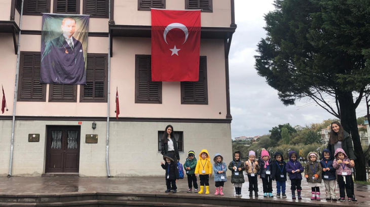 Beykent Okyanus Koleji Okul Öncesi Öğrencileri Avcılar Atatürk Evi Gezisini Gerçekleştirdi.