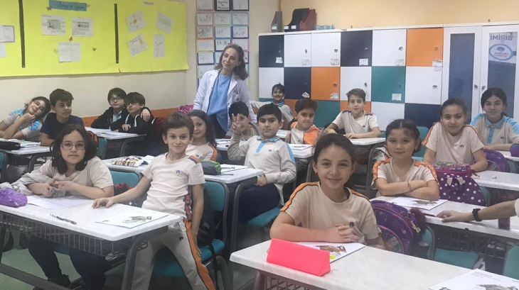 Beylikdüzü Okyanus İlkokulu 4.Sınıf Öğrencileri Ortaokul Türkçe Dersinde