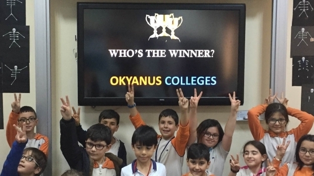 Beylikdüzü Okyanus Koleji İlkokul 4. Sınıf Öğrencilerinin 'Who's the Winner?' Yarışması