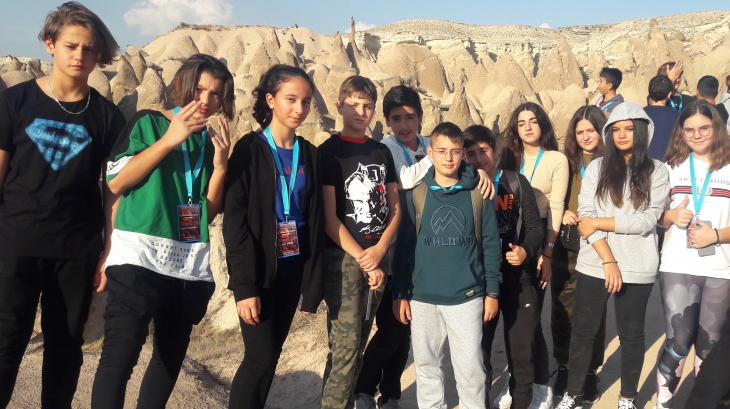 Beylikdüzü Okyanus Koleji Ortaokulu 8.Sınıf Öğrencileri ''Yeraltı Kentleri Çalıştayı Kapodokya Gezisi''
