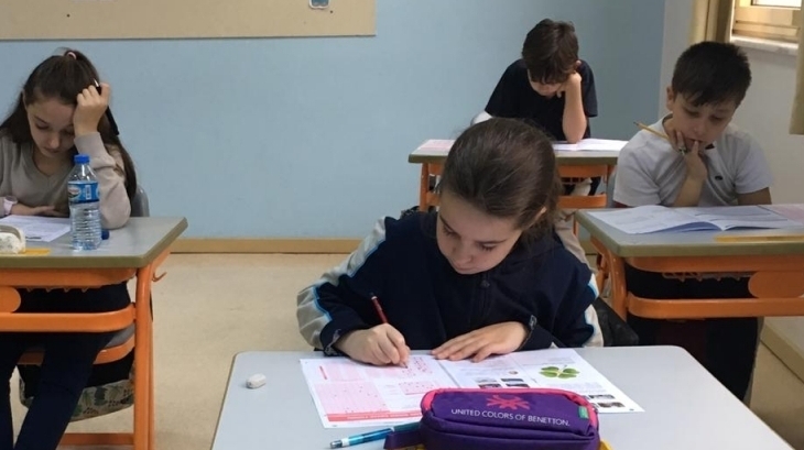 Bhaçeşehir Okyanus Koleji Ortaokul Kademesinde Deneme Sınavı