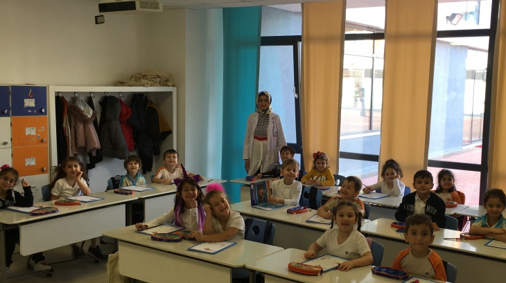 Çekmeköy Okul Öncesi Yıldızlar Grubu İlkokul Okuma Yazmaya Hazırlık Dersinde
