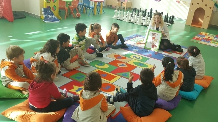 Eryaman Okyanus Koleji Okul Öncesi Bölümü Yıldızlar Sınıfı Türkçe Dil Etkinliğinde