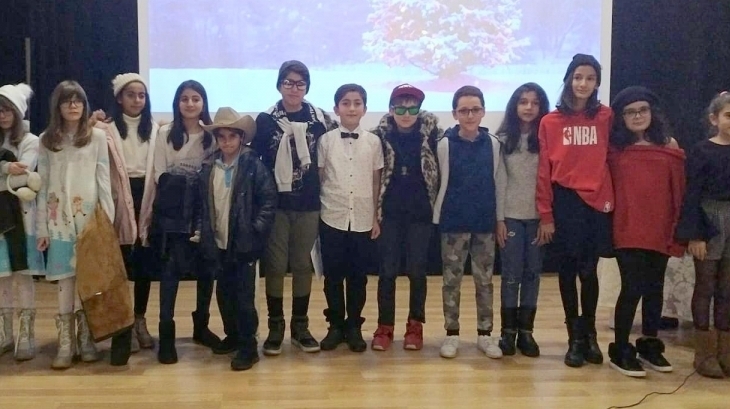 Eryaman Okyanus Kolejinde 6.Sınıf Öğrencileri Winter Fashion Rüzgarı Estirdi!