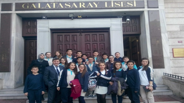 Fatih Okyanus Koleji 8.Sınıf Öğrencileri Galatasaray Lisesi'ni Gezdi