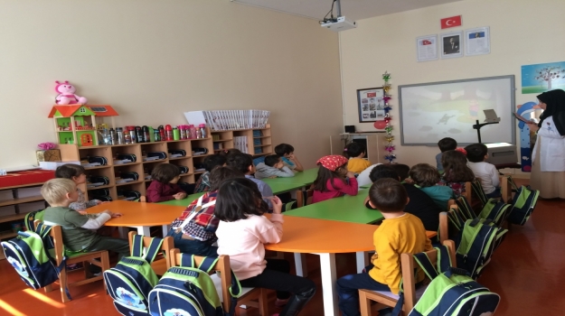 Güneşli Okyanus Koleji Okul Öncesi Gezegenler Grubu Türkçe Dil Etkinliğinde