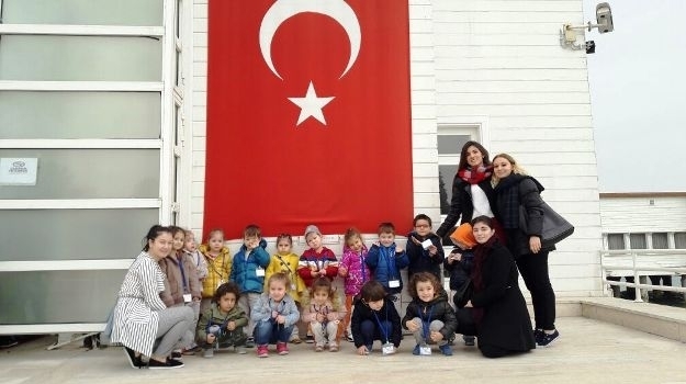 Güneşli Okyanus Okul Öncesi Öğrencileri Florya Atatürk Köşkü'nde