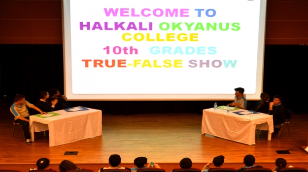 Halkalı Okyanus'ta İngilizce "True-False" Yarışması