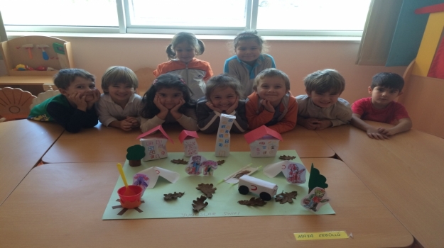 Kemerburgaz Okul Öncesi Yunuslar Grubu Kızılay Projesi Yapıyor