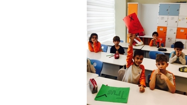 Mavişehir Okyanus Koleji İlkokul 2.Sınıf Öğrencilerinin 'True or False' Etkinliği