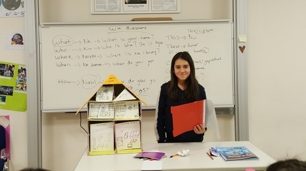 Ankara İncek Okyanus Koleji Ortaokul Öğrencilerinin 'My Home' Etkinliği